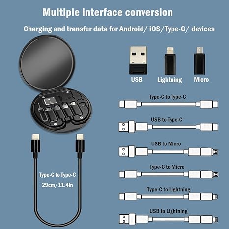 Multi Function All In One Data Cable