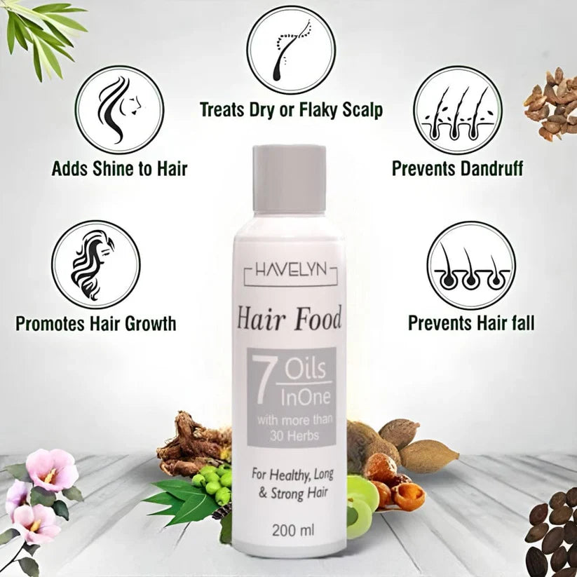 HAIR FOOD OIL – SAY GOODBYE TO HAIR FALL, GROW FASTER! BUY 1 GET 1 FREE!