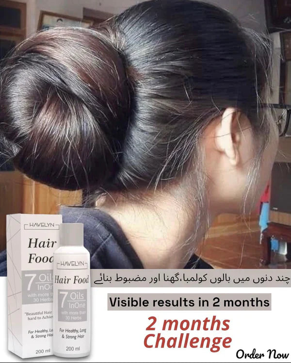 HAIR FOOD OIL – SAY GOODBYE TO HAIR FALL, GROW FASTER! BUY 1 GET 1 FREE!